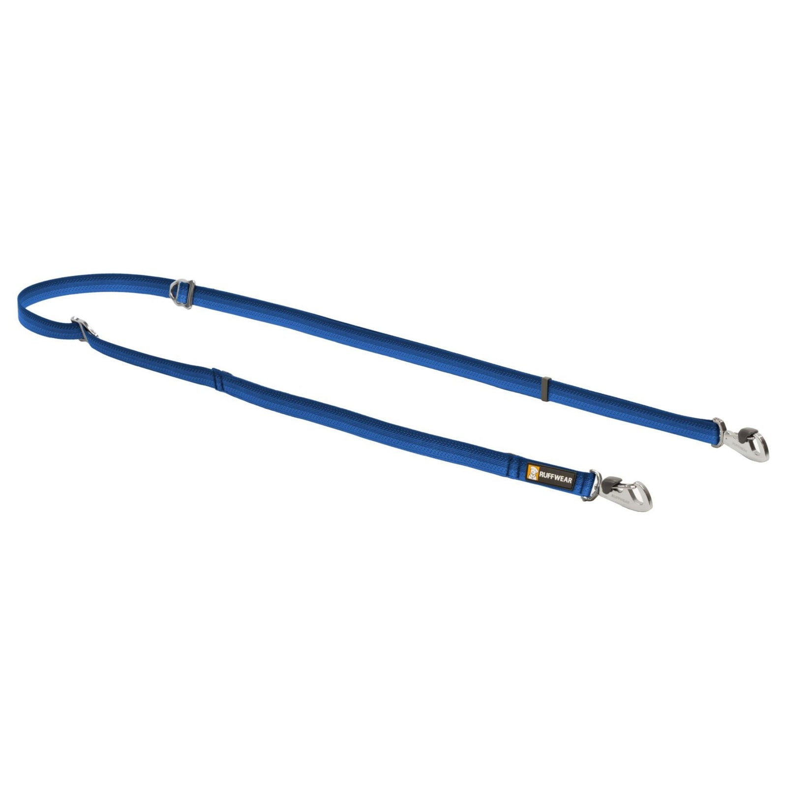 Ruffwear Switchbak Double-Ended Dog Lead in Orion Blue - extended length view