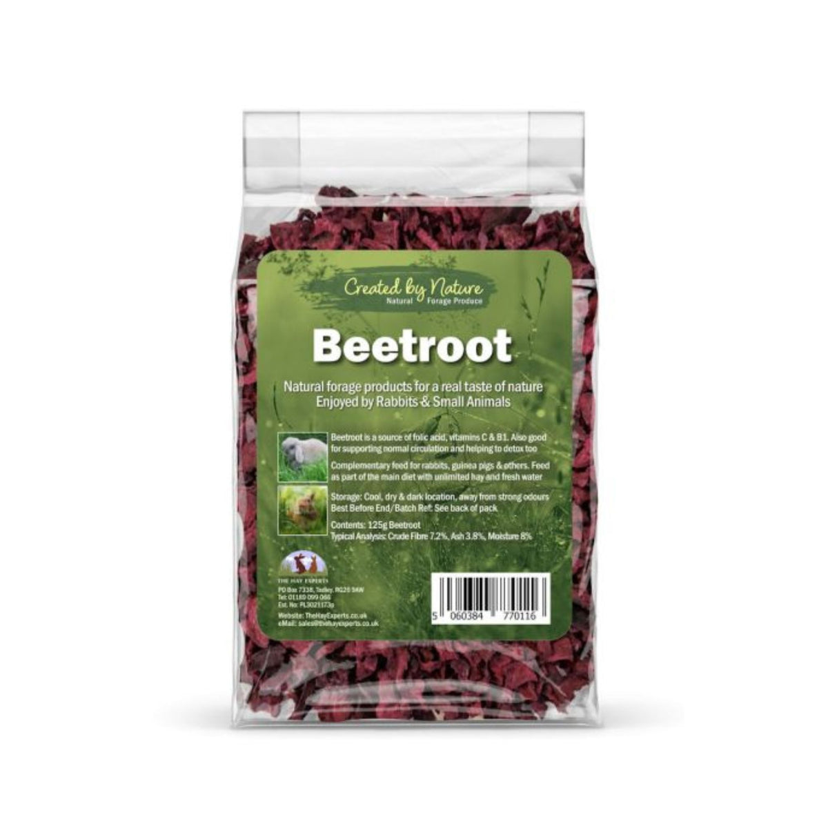 The Hay Experts Beetroot, Natural Treats for Rabbits | Barks &amp; Bunnies