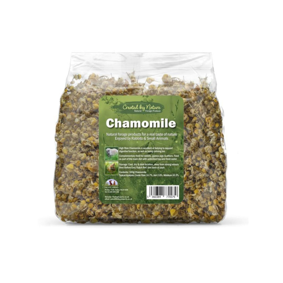 The Hay Experts Chamomile, Calming for Stressed Rabbits | Barks &amp; Bunnies