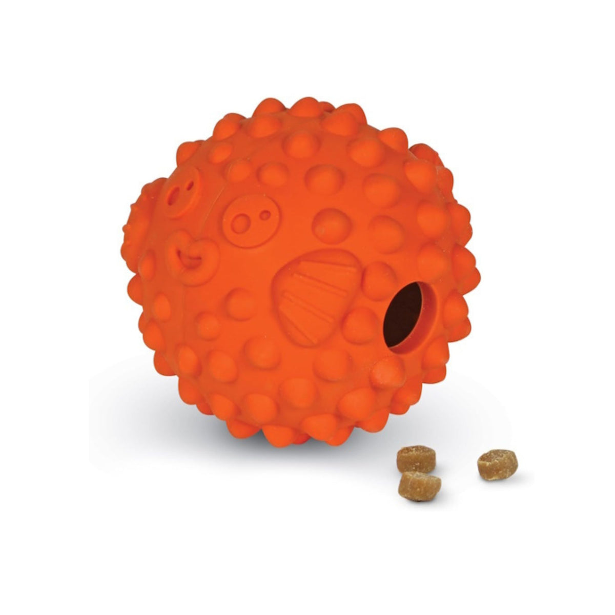Brightkins Pufferfish Treat Dispenser Interactive Dog Toy | Barks &amp; Bunnies