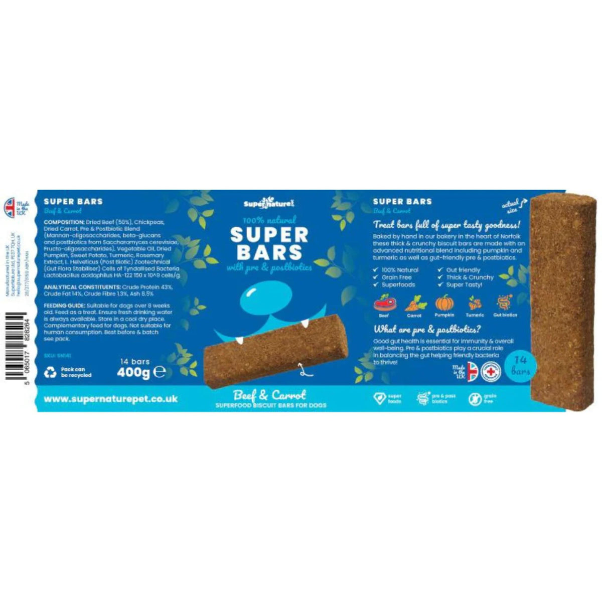 Super Bars Beef &amp; Carrot