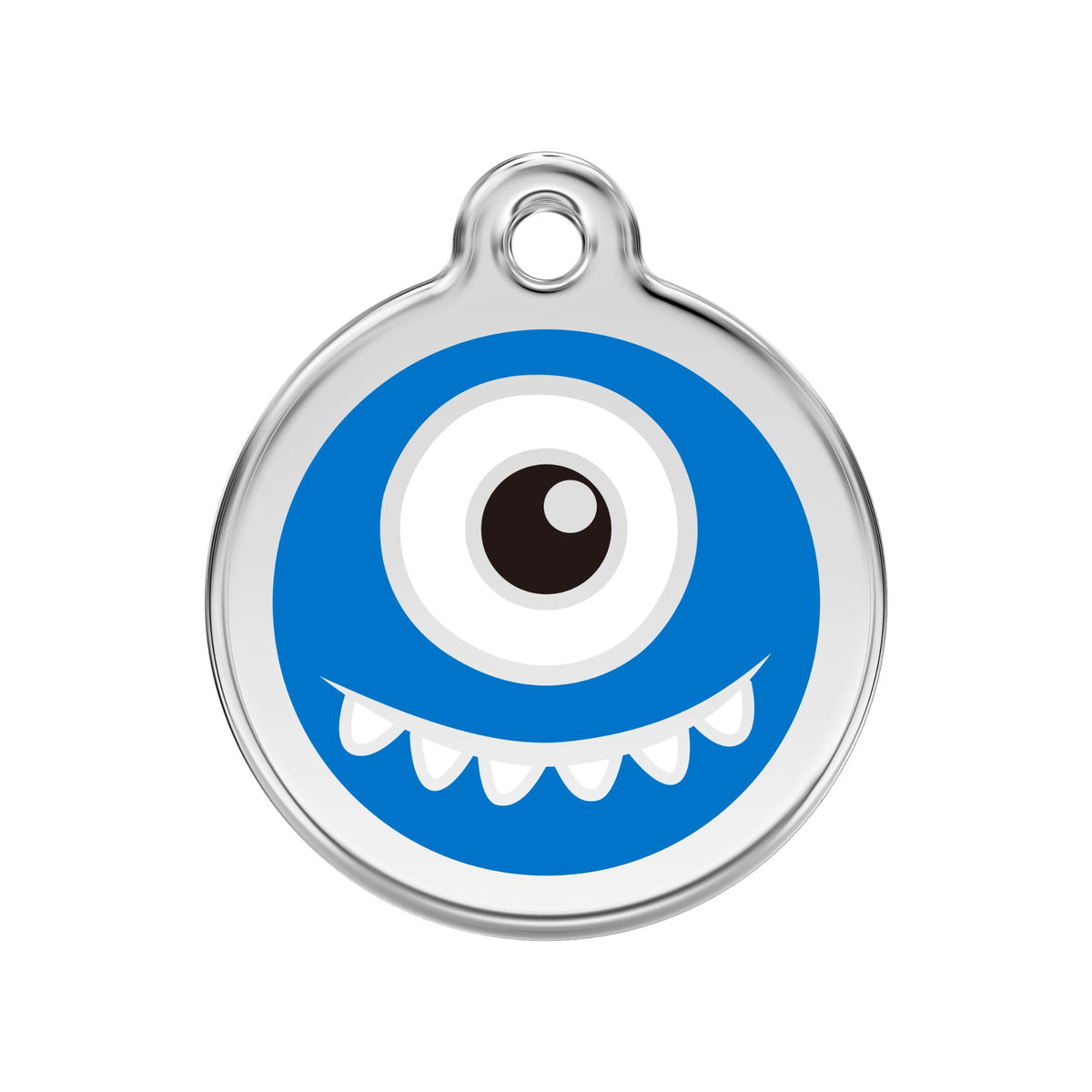 Red Dingo Monster Dog Tag, Enamel Pet Tag UK | Barks &amp; Bunnies