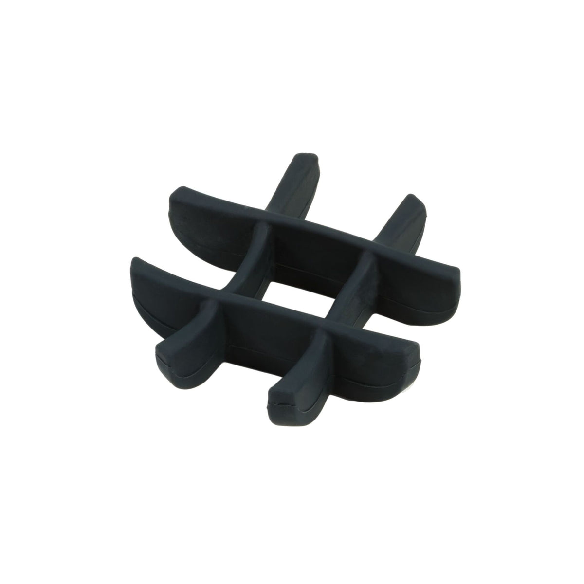 Ruffwear Basecamp Slow Feeder Insert in Basalt Gray, product shot on white