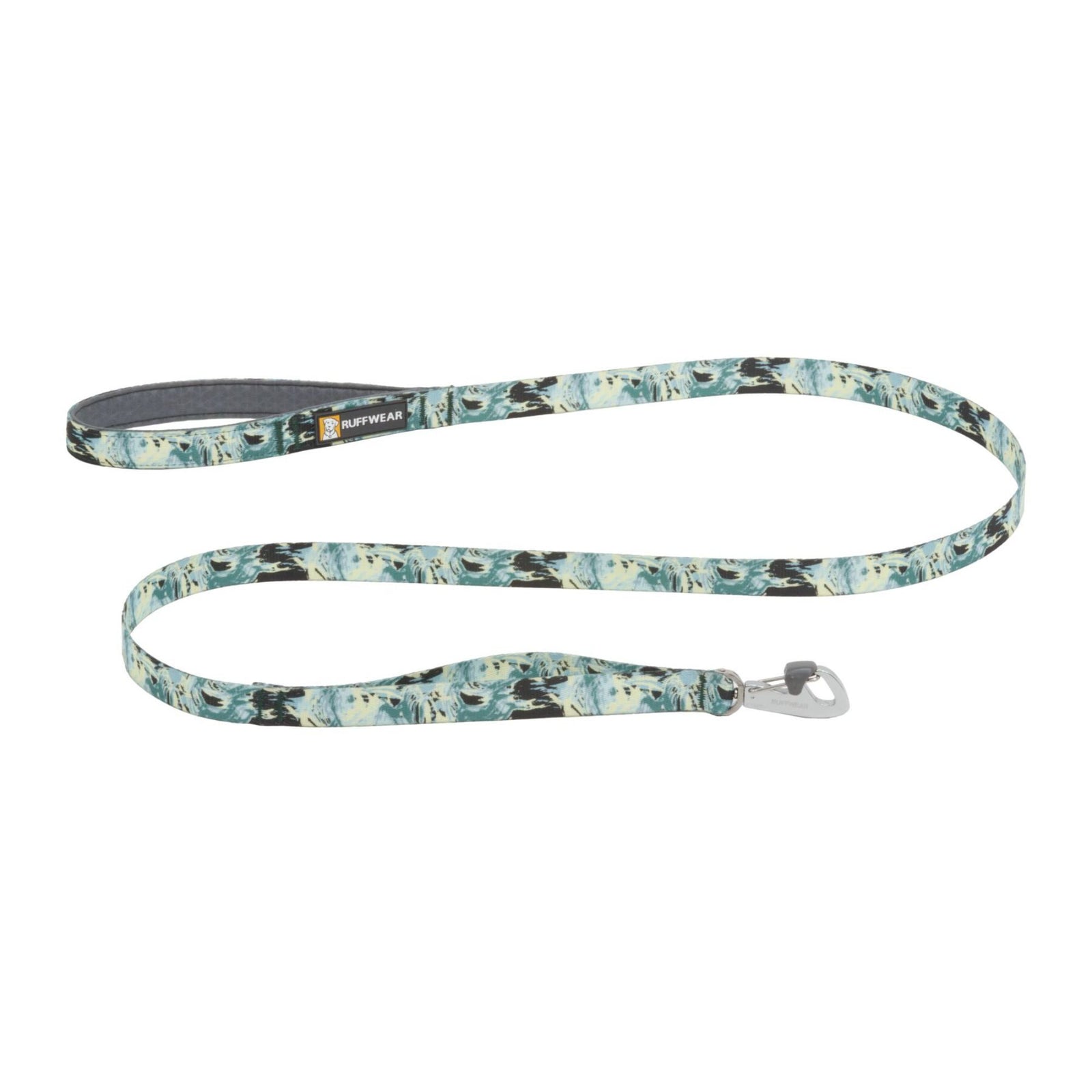 Ruffwear Front Range Dog Lead in Sweeping Sage, full product shot on white background