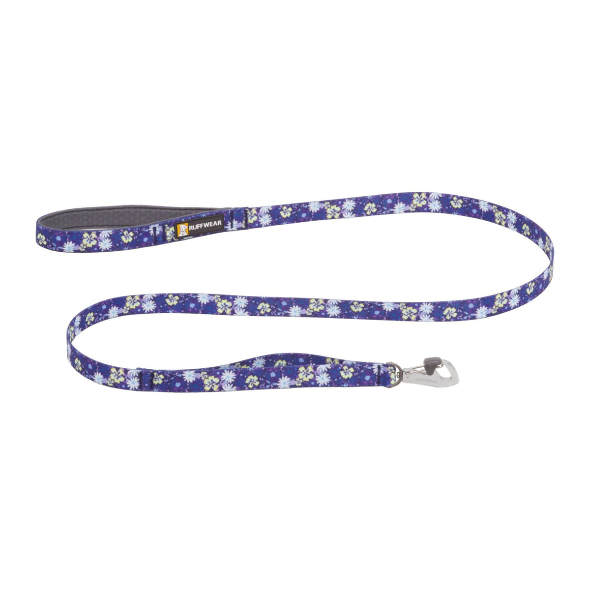 Ruffwear Front Range Dog Lead in Wildflower, full product shot on white background