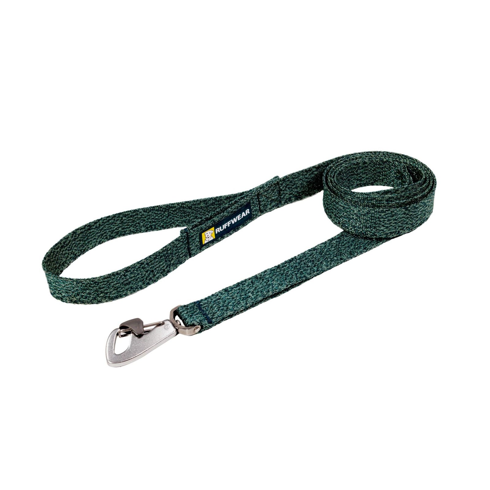 Ruffwear Front Range Flex Lead in Deep Teal, full product shot on white background