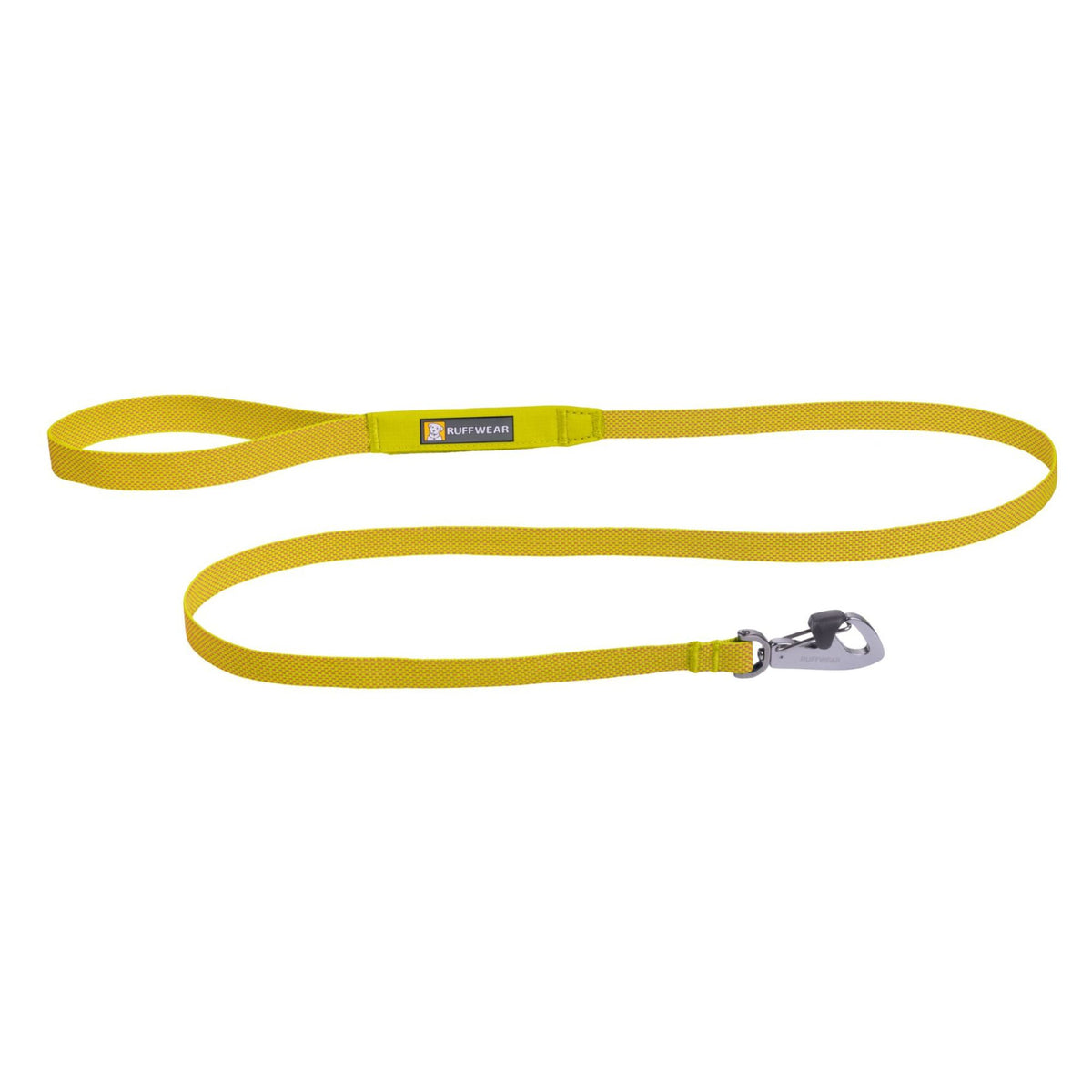 Ruffwear Hi &amp; Light Dog Lead in Lichen Green, full product shot on white background