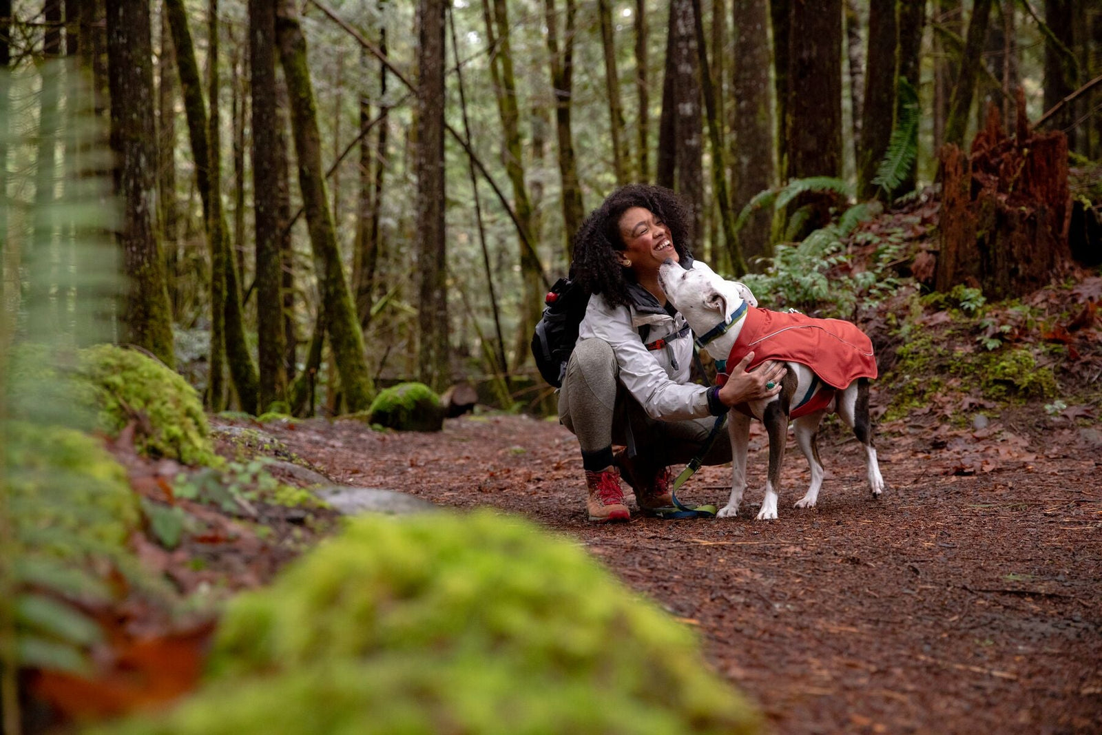 Ruffwear Overcoat Slate Blue, Warm Winter Dog Jacket | Barks & Bunnies