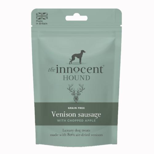 The Innocent Hound Venison Sausages with Chopped Apple | Barks &amp; Bunnies