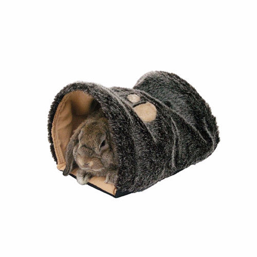 Rosewood Reversible Snuggle Tunnel bed for rabbits &amp; small animals | Barks &amp; Bunnies