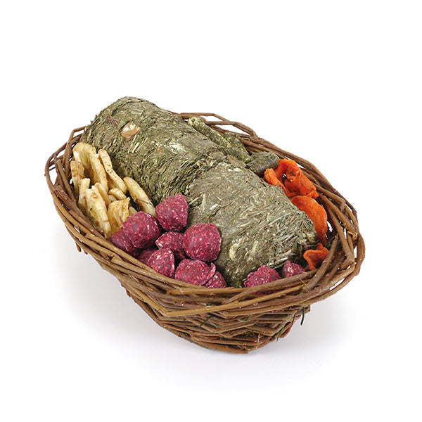 Rosewood Naturals Willow Treat Basket | Barks &amp; Bunnies