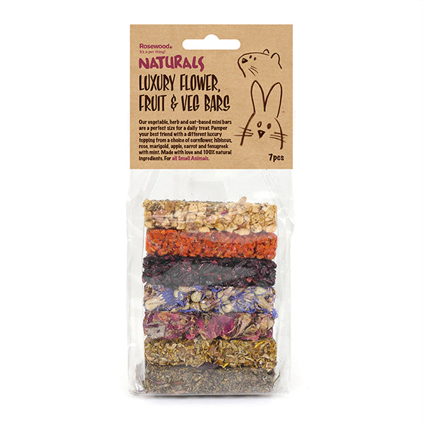 Rosewood Luxury Flower, Fruit &amp; Veg Bars (7pc) | Barks &amp; Bunnies