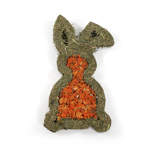 Rosewood Carrot &amp; Forage Bunny For Rabbits | Barks &amp; Bunnies