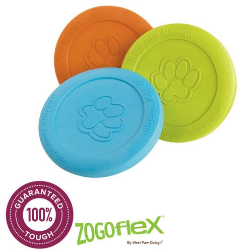 Zogoflex Zisc, Soft Dog Frisbee Indestructible | Barks &amp; Bunnies
