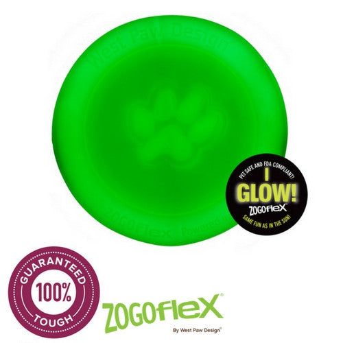 Zogoflex Zisc, Soft Dog Frisbee Indestructible | Barks &amp; Bunnies