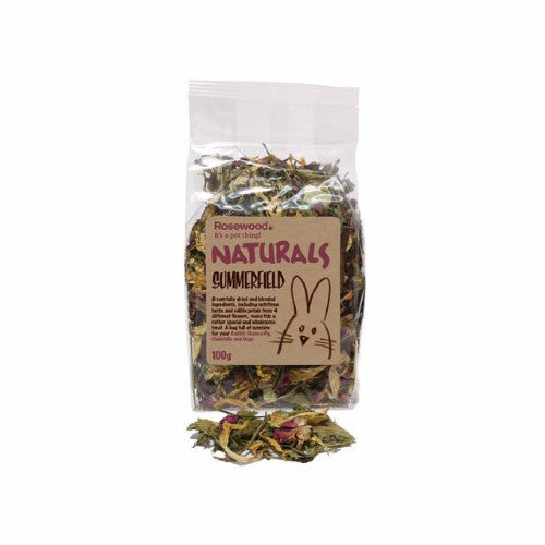 Rosewood Naturals Summerfield Dried Herbs, Rabbits | Barks &amp; Bunnies