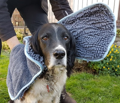 Henry Wag Microfibre Noodle Glove Towel For Dogs | Barks &amp; Bunnies