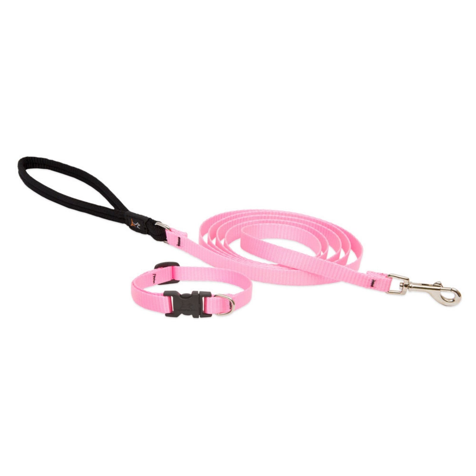 Lupine Basics Dog Collars Pink, Solid Plain Colours | Barks & Bunnies