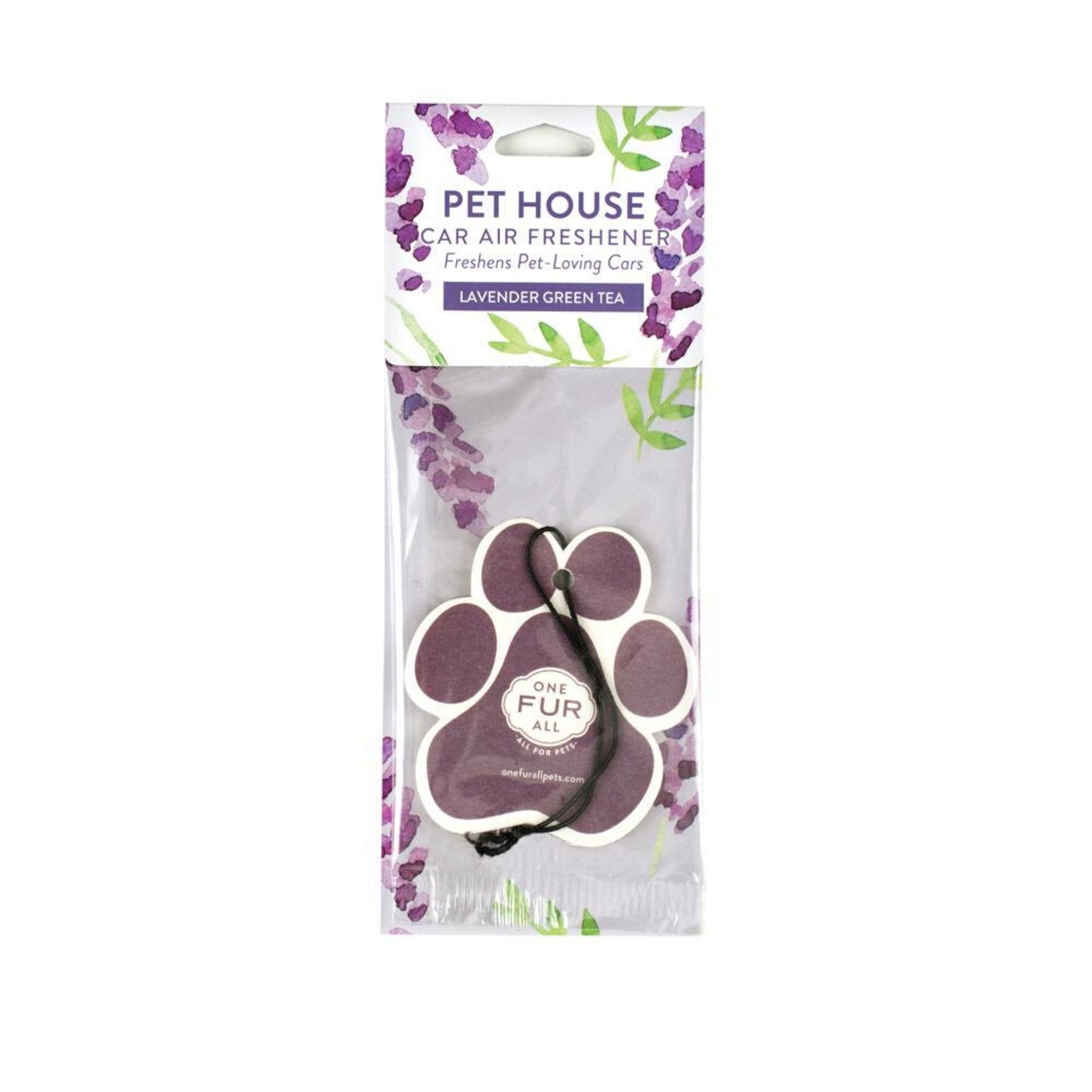 One Fur All Car Air Freshener Bamboo Watermint, Pet Friendly | Barks & Bunnies