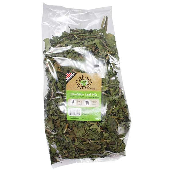 Nature First Dandelion Leaf Mix, Small Animal Dried Herbs | Barks &amp; Bunnies