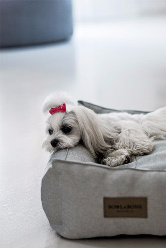 Bowl &amp; Bone Republic Urban Bed Navy, Dog Bed | Barks &amp; Bunnies