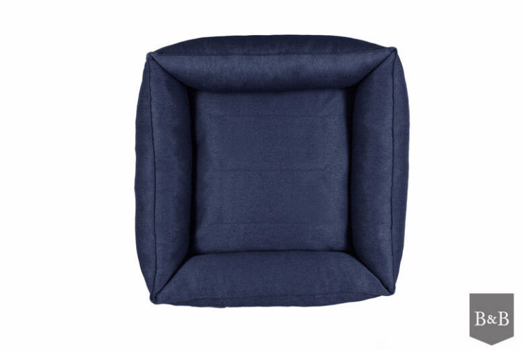 Bowl &amp; Bone Republic Urban Bed Navy, Dog Bed | Barks &amp; Bunnies