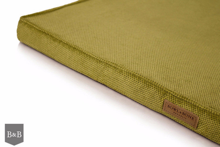 Bowl &amp; Bone Republic Chill Mat Olive, Dog Bed | Barks &amp; Bunnies