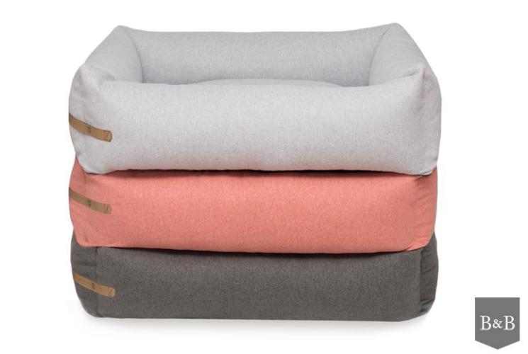 Bowl &amp; Bone Republic Loft Bed Grey, Luxury Dog Bed | Barks &amp; Bunnies