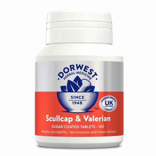 Dorwest Scullcap &amp; Valerian Tablets for Dogs | Barks &amp; Bunnies