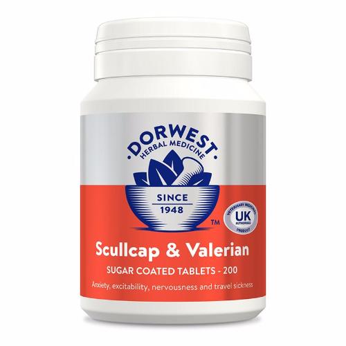 Dorwest Scullcap &amp; Valerian Tablets for Dogs | Barks &amp; Bunnies