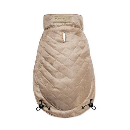 Bowl &amp; Bone Spirit Jacket Gold, Quilted Dog Coat | Barks &amp; Bunnies
