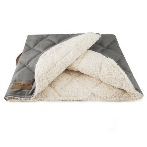 Bowl &amp; Bone Republic Dreamy Bed Silver, Dog Bed | Barks &amp; Bunnies