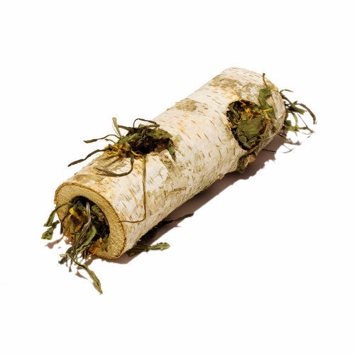 The Hay Experts Herby Birch Tunnel, Rabbit Chew Toy | Barks &amp; Bunnies
