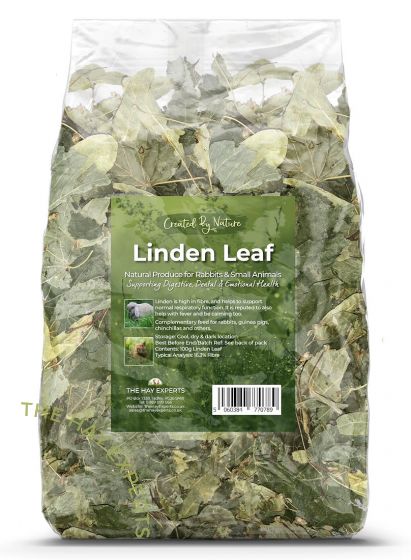 The Hay Experts Linden Leaf, Herbs for Rabbits | Barks &amp; Bunnies
