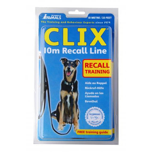 Clix Long Line Recall Training 10m, Dog Long Line | Barks &amp; Bunnies