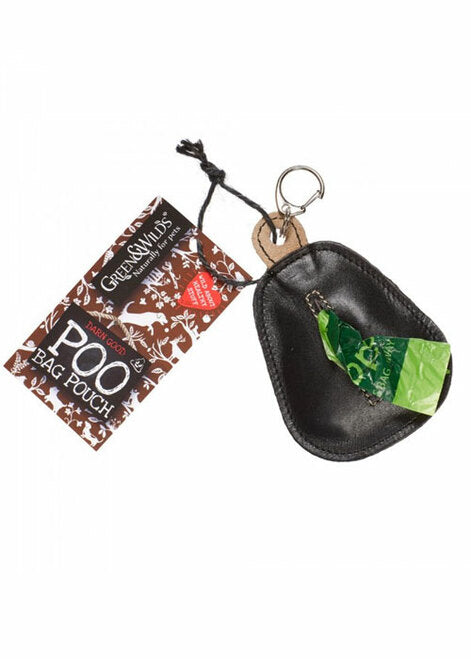 Green &amp; Wilds Posh Poo Bag Pouch | Barks &amp; Bunnies
